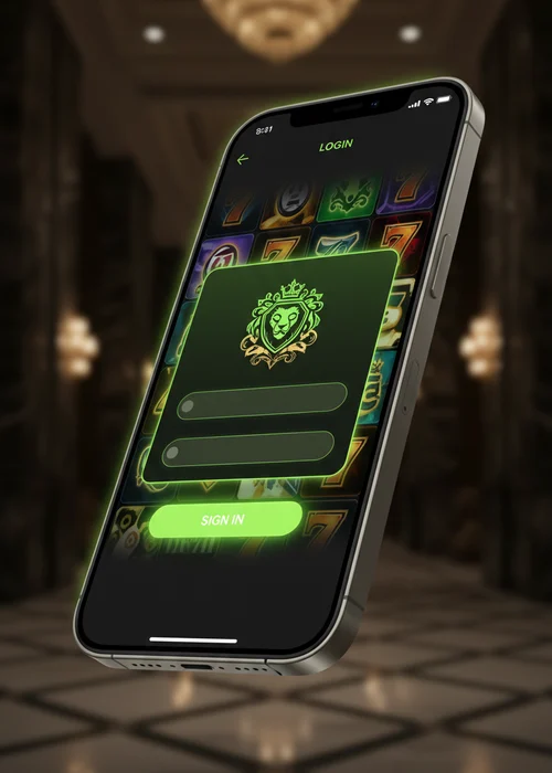 Coco Casino login screen displaying email and password fields with security icons, ensuring secure player access.